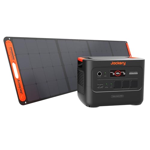 Jackery Explorer 3000v2 Générateur Solaire Portable avec 200W...
