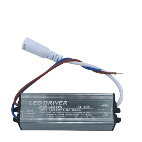 Alimentation LED transformateurs d'éclairage driver LED 600 mA 36W durable