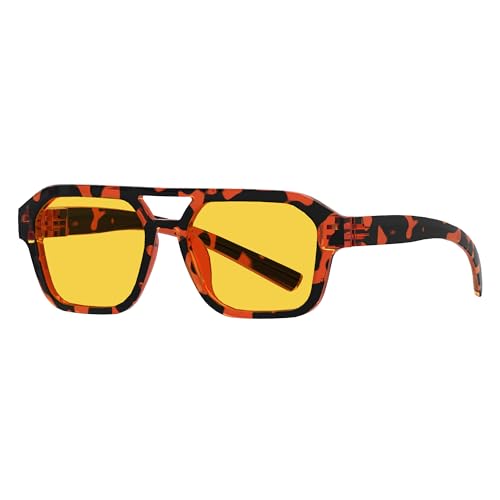 Eyekepper Night Driving Glasses,Vision for Men Women,Yellow Lens Sunglasses