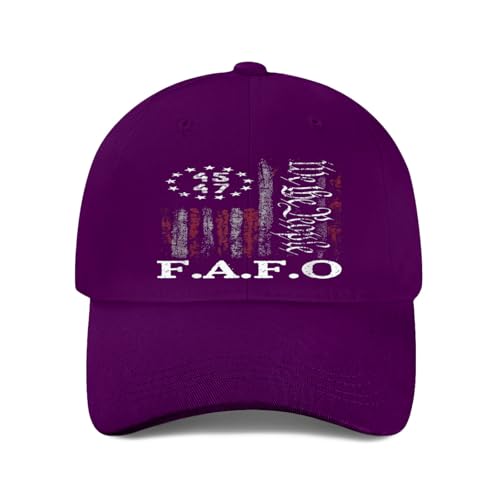 Funny Fafo Trump President 45 47 Trump Fafo American Flag Fashion Digital Printed Baseball Dad Cap