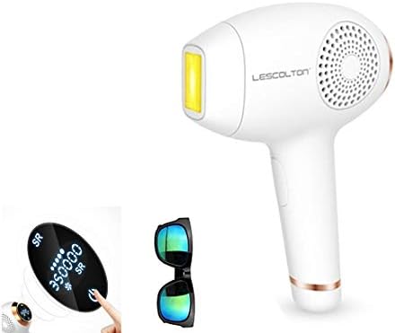 ZDATT IPL Hair Removal Women&Man Laser Hair Removal Device (FDA Cleared),350,000 Flashes Painless Permanent Facial Hair Remover on Armpits Back Legs Arms Face Bikini line, With Goggles