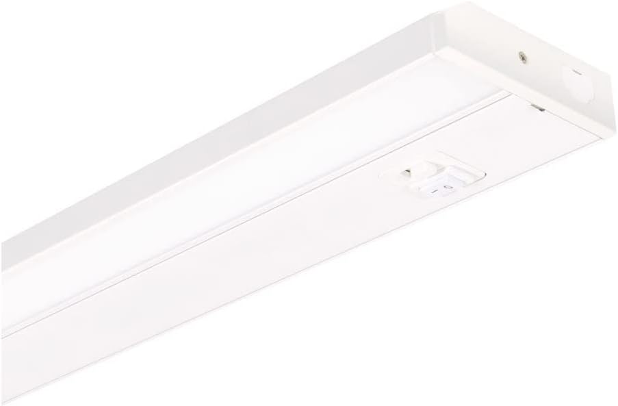 16 in. 10W Shallow Profile LED Linkable Undercabinet Light with Adjustable Color Temperature White