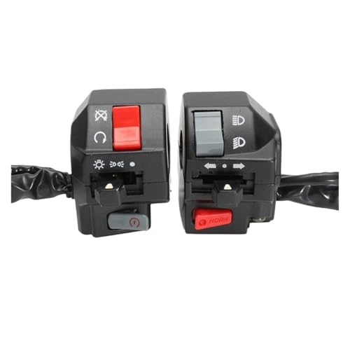 Interruptor de control de manillar moto Yamaha FZR RZ TZR RD SRZ150 mando luces con pulsador