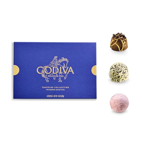 Godiva Patisserie Belgian Chocolate Truffles Gift Box, Dessert, 24 Pc - image 2