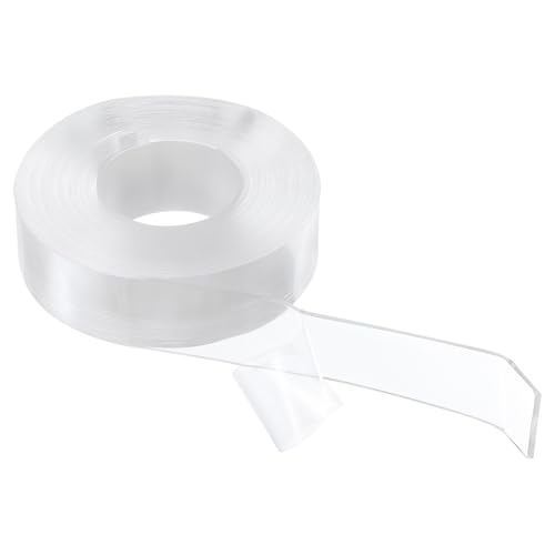 Cinta Adhesiva Doble Cara Transparente Estrecha Marca QUARKZMAN