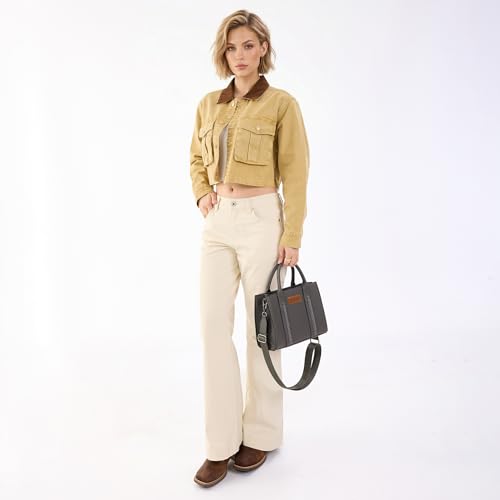 Image of Wrangler Purse for Women Medium Tote Bag Handbags Top-Handle | Purse