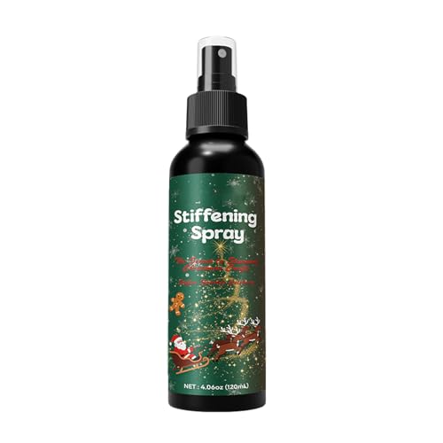 Stiffen Quick Fabric Spray | 120ml/50ml Starch Spray for Stiffening Fabric | Quick Drying Christmas Fabrics Stiffener Sprays | Portable Quilting Basting Sprays Adhesive Starch for Crafting