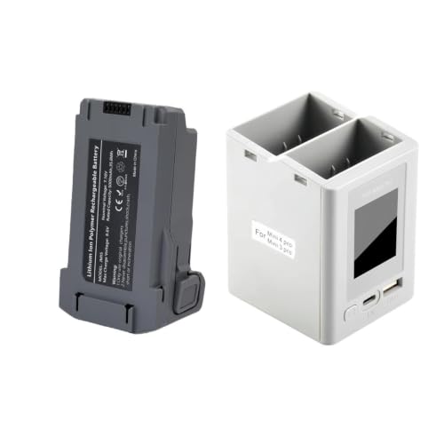 �C���e���W�F���g �t���C�g �o�b�e���[ 5000mAh DJI Mini 5 Pro Plus �ƌ݊������� | �����p�h���[���o�b�e���[ ��s����52�� ��e��LiPo HV�[�d��(1PCS+Dual-screen cabinet)