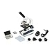 Celestron – Celestron Labs – Monocular Head Compound Microscope – 40-400x Magnification – Adjustable Mechanical Stage – Includes 10 Prepared Slides