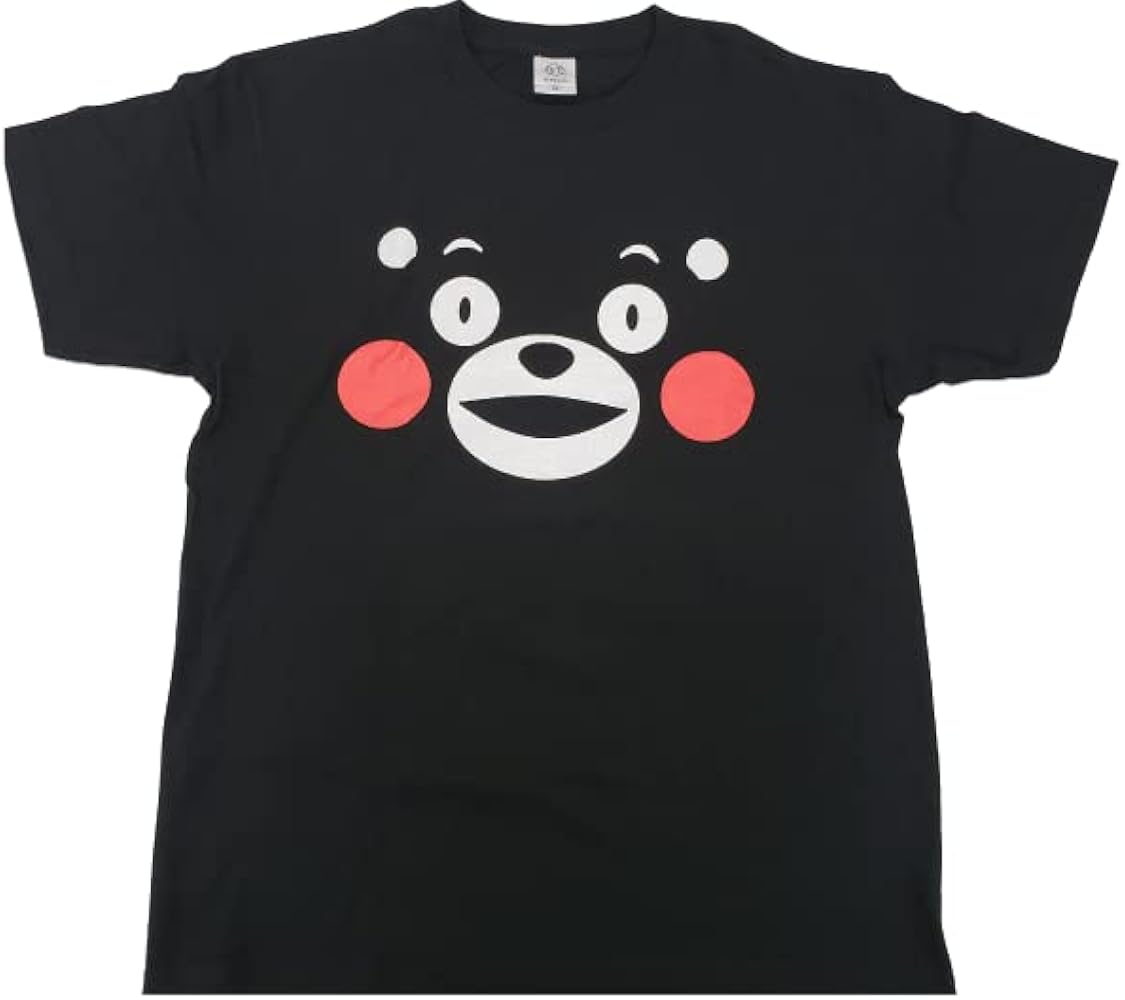 Amazon.co.jp: 元祖くまモン大顔Tシャツ【XLサイズ】 : ファッション