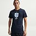 Nike Men's England Crest Tee, Obsidian, Medium