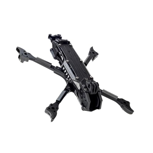 TJRC J5 V2 �t���[���L�b�g 5�C���` �t���[���T�|�[�g O4 Pro �G�A���j�b�g �f�W�^�� VTX�ARC ���[�V���O �t���[�X�^�C�� �N���b�h�R�v�^�[ �h���[���ɑΉ�(Wide X Black O4)