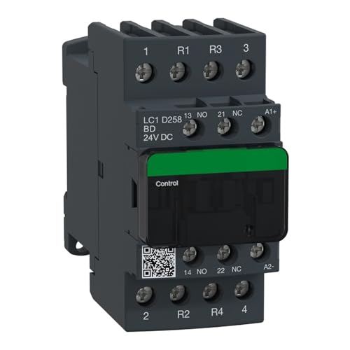 Noir LC1D258BD contacteur inverseur 40 amperes bobine 24v continu