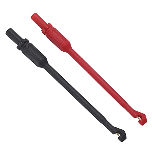 Image of 2PCS Piercing Probe Kit for Multimeter Test Hook with 4mm Insulated Connector Stainless Steel Automotive Electrical Testing Tools for Car Repair