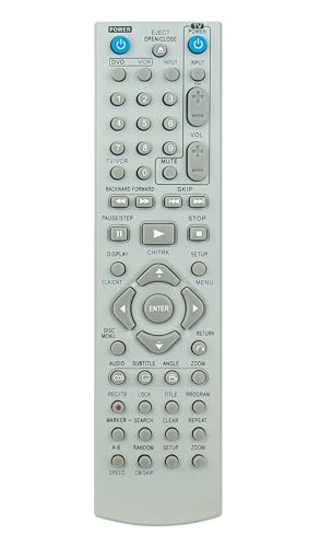 Télécommande Zenith DVD VCR cassée? Remplacez-la pour XBV441 XBV442 ZDX313