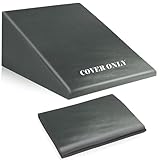 Wedge Pillow Case Cover for Style Protection, Thickened Satin Fabric Soft & Skin-Friendly, Wedge Pillow Cover with Zipper for Easy Install, Machine Washable (Dark Grey,25'x25'x8')