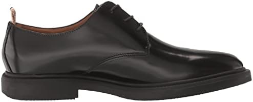 BOSS Men's Lace Up Derby Dress Shoe Oxford, Smooth Black, 7 | Image 5