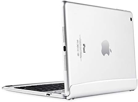 Arteck iPad 9.7-inch (iPad 6, 2018/iPad 5, 2017) Keyboard, Ultra-Thin Bluetooth Keyboard Folio Case with Stand Groove for Apple iPad 9.7 iPad 6, iPad 5 and iPad Air 1 with 130 Degree Swivel Rotating