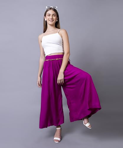 Image of Rayon Comfort Fit Palazzo