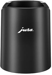 JURA 24167 Glacette - Recipiente para leche de cristal, color negro