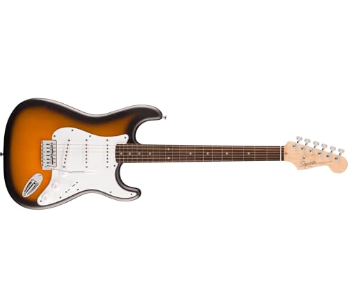 ミ*ー様 Squier by Fenderストラトキャスター イエローソフトケー Amazon | Squier by Fender スクワイヤー エレキギター Debut
