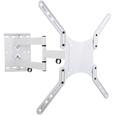 TECHLY ICA-PLB 136 MW 55 "" White – Flat Panel Wall Mount (45 kg, 58.4 cm (23 "), 139.7 cm (55), 400 x 400 mm, 400 x 400 mm, White) Cover