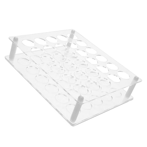 PACKOVE Organizador De Labiales Ranuras Acrílico Soporte De Torre Estuche Organizador Expositor Cosmético