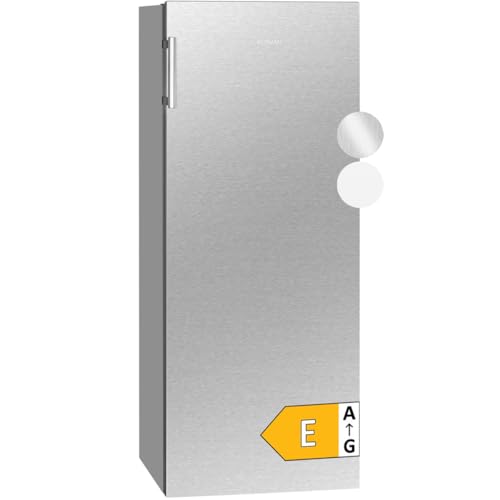 Bomann® Kühlschrank ohne Gefrierfach | Energieklasse E | 143cm | 5 Ablagen | 0°C ~ +8°C | leise 40dB | Getränkekühlschrank | 242L Flaschenkühlschrank | Kühlschrank groß | VS 7316.1 inox Bomann® Kühlschrank ohne Gefrierfach | Energieklasse E | 143cm | 5 Ablagen | 0°C ~ +8°C | leise 40dB | Getränkekühlschrank | 242L Flaschenkühlschrank | Kühlschrank groß | VS 7316.1 inox
