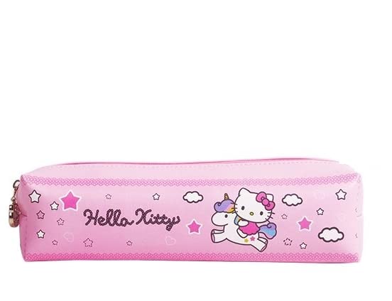 TEMSON Pencil Pouches for Kids, Stylish Multi-Purpose Pouch for Stationary Items – Zipper Pouch Stationary Case Pen,Travel Pouch Toiletry Shaving Cosmetic Pouch (KT-9620)