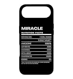 Fácil instalación Carcasa para iPhone Air Miracle Datos de Nutrición Nombre Gracioso