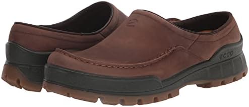 ECCO Men's Track 25 Hydromax Water Resistant Moc Toe Clog, Cocoa Brown Nubuck, 10-10.5 | Image 6