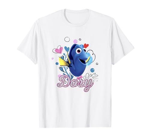 Disney Pixar Finding Dory Cute Lovely Dory Big Chest Poster T-Shirt