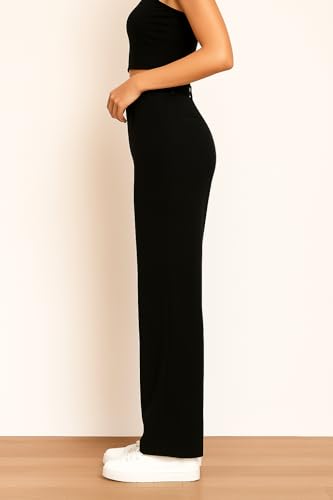 Image of Women's High Waist Formal Trousers | Formal Pants | Office Wear