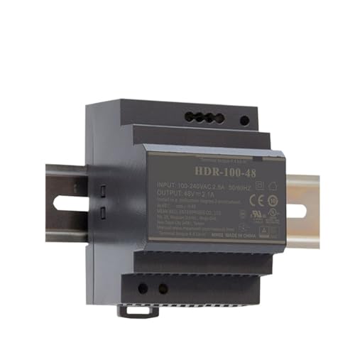 Alimentation HDR-100-24 boitier modulaire pour automatisation de batiment industriel - 2