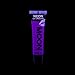 Moon Glow - Blacklight Neon Lip Gloss – 15ml Purple Blackcurrant – Scented and glows brightly under UV/Blacklight!