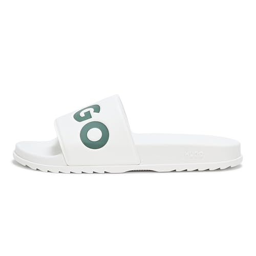 Image of HUGO mens Big Logo Slide Sandals