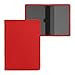 kwmobile Registration and Insurance Holder - Car Document Holder for Vehicle Documents and Cards - PU Leather - Neon Coral