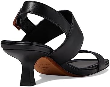 Vince Womens Cira Slingback Square Toe Sandals Black Leather 8 M | Image 4