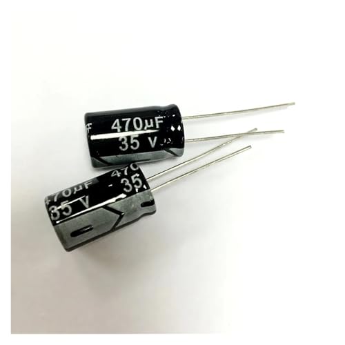 Condensateurs électrolytiques 470 uF 35V pour remplacer un composant usé ou gonflé 10x17mm
