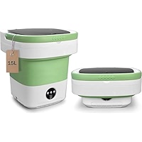Amazon.com: Portable Washing Machine, 15L Upgraded With Spin