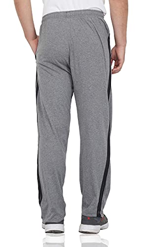 Image of Fflirtygo Men's Regular Fit Two Stripe Color Cotton Track Pants