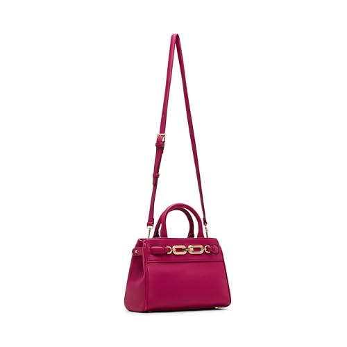 Image of ANNE KLEIN WOMENS MIDI CHAIN SATCHEL WITH CONVERTIBLE STRAP