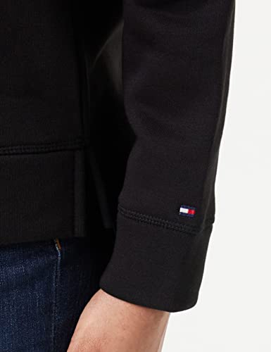 Tommy Hilfiger Sweat Femme Heritage Hilfiger Hoodie LS avec Capuche, Noir (Black), S