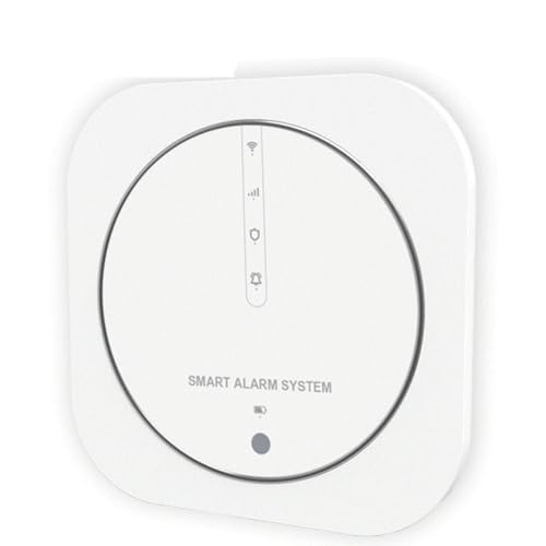 Alarma WIFI y GSM multifunción de red dual sin pantalla para hogar 8