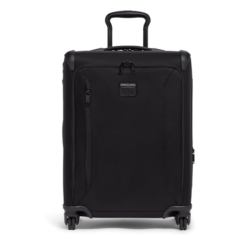 TUMI - Aerotour 4 Wheel Expandable Luggage - Men's and Women's Lightweight Business and Leisure Travel Suitcase - 21.75' Continental Expandable Carry-On, Black