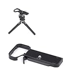 YUULNMOP Grundplattenhalterung für Sony Alpha A7C2, A7C II spiegellose Kamera, untere Montageplatte mit Arca Standard eingebauter Schnellwechsel-Grundplatte, Batteriezugang und Anti-Rutsch-Pad