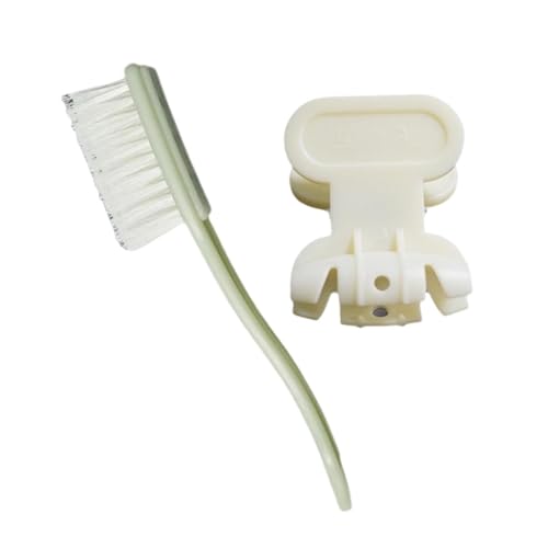 Lobster Cleaning Brush - Seafood Scrubber with Anti-Pinch Design and Fixing Clip | Crayfish Cleaner Tool for Home and Restaurant Use