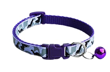 Woofy Adjustable Puppy and Cat Collars (Single Piece) Buckle Safety Neck Collar Strap with Bell Small Size for Cat (1Pcs Blue Color) (B09HQVSX5Y) Amazon Price History, Amazon Price Tracker
