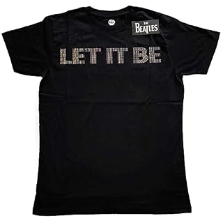 Rock Off The Beatles Let It Be Officiel T-Shirt Hommes Unisexe - Les Beatles, Paul McCartney, John Lennon, RIngo Starr, George Harrison