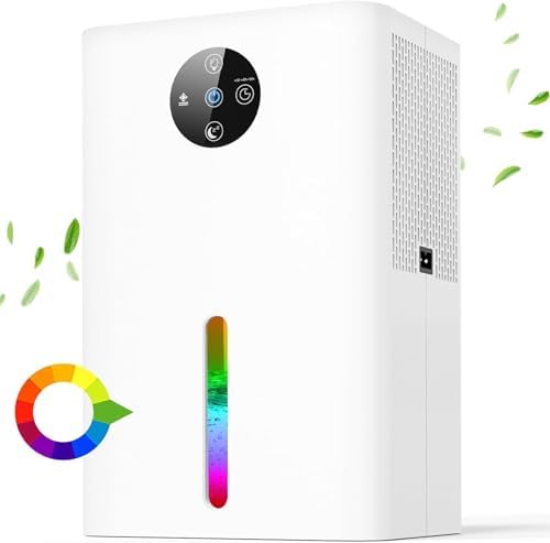 Deumidificatore Elettrico 1800ml - Ultra Silenzioso, Portatile Per Casa - Foto 6